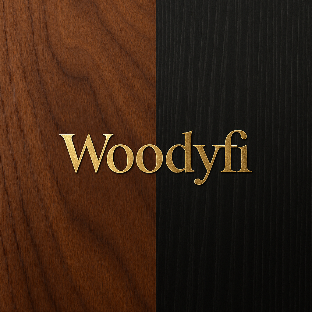 Woodyfi Papel Tapiz Autoadhesivo Madera – 10 m x 45 cm