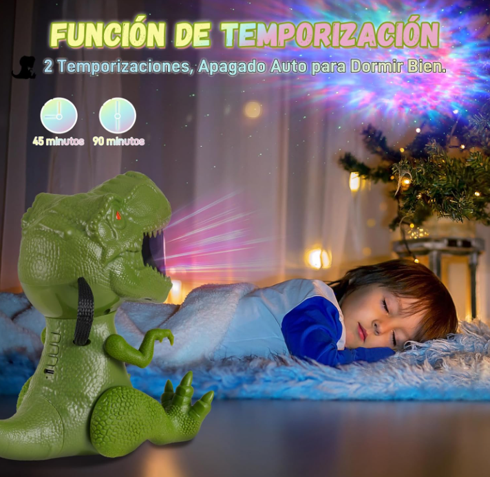 AuraDream – Proyector Galáctico 3 en 1 con Altavoz y Caja Musical