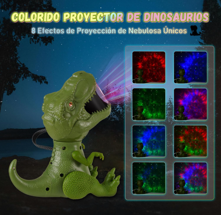 AuraDream – Proyector Galáctico 3 en 1 con Altavoz y Caja Musical