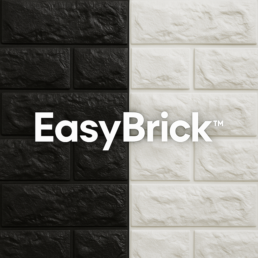 EasyBrick - Paneles 3D Autoadhesivos Efecto Ladrillo (20 pzs)