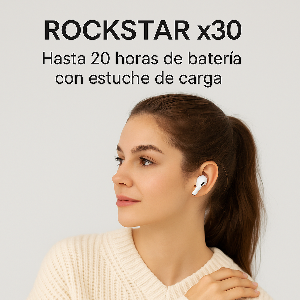 Rockstar x30: Audífonos inalámbricos