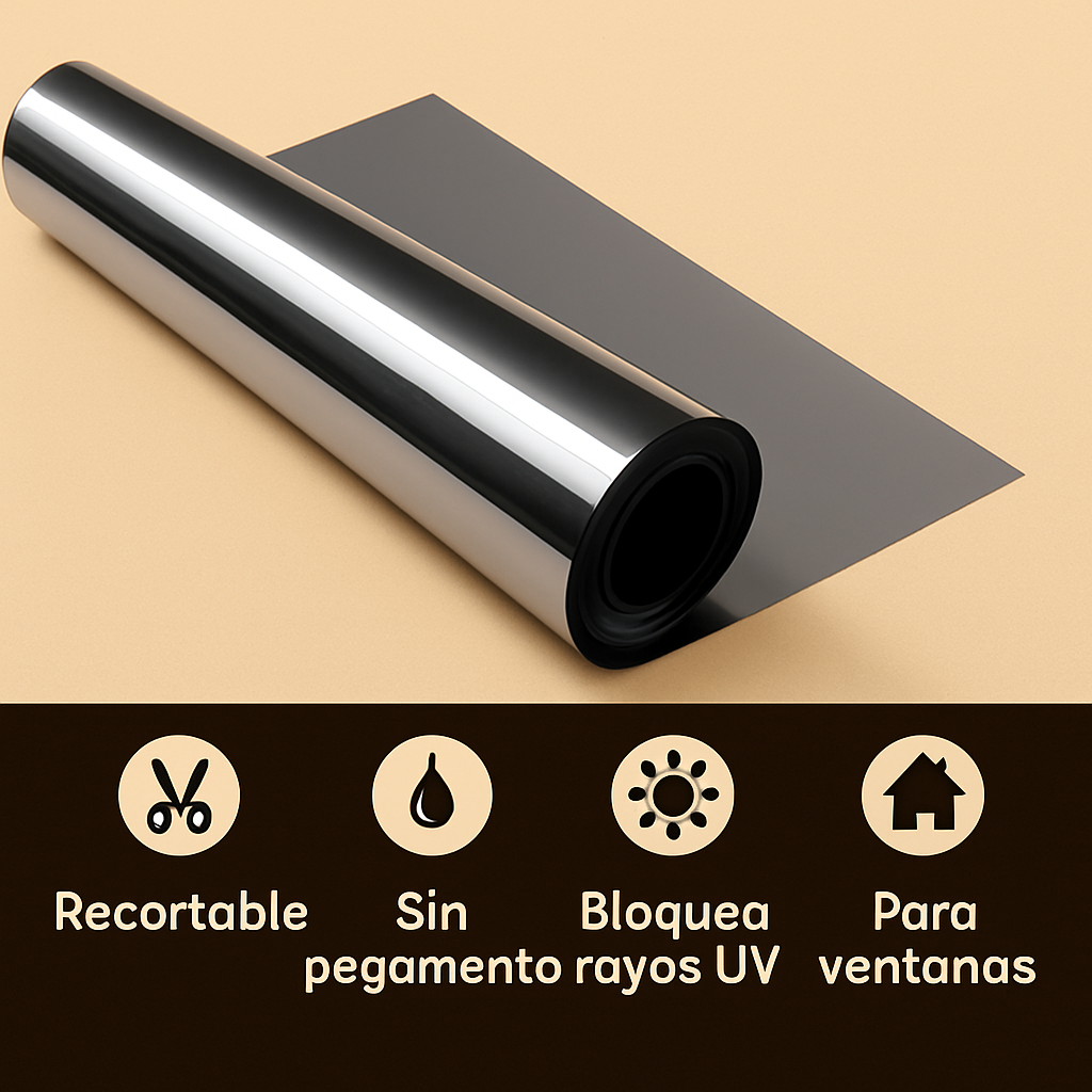 MirrorGuard – Película Espejo 50cm x 10m