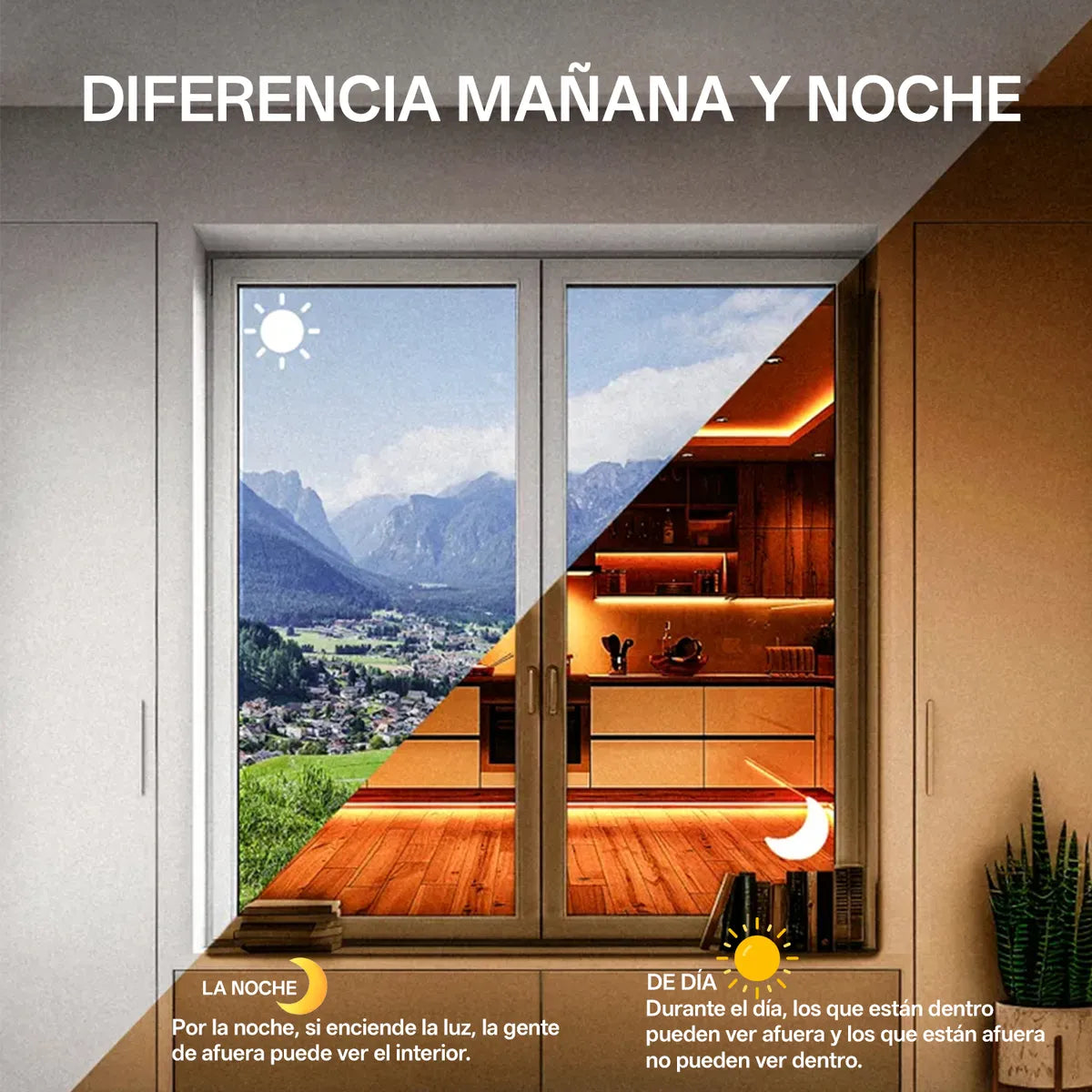 MirrorGuard – Película Espejo 50cm x 10m