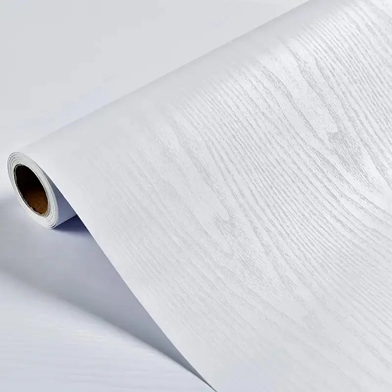 Woodyfi Papel Tapiz Autoadhesivo Madera – 10 m x 45 cm