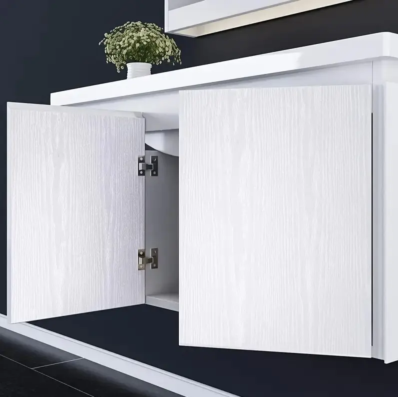 Woodyfi Papel Tapiz Autoadhesivo Madera – 10 m x 45 cm
