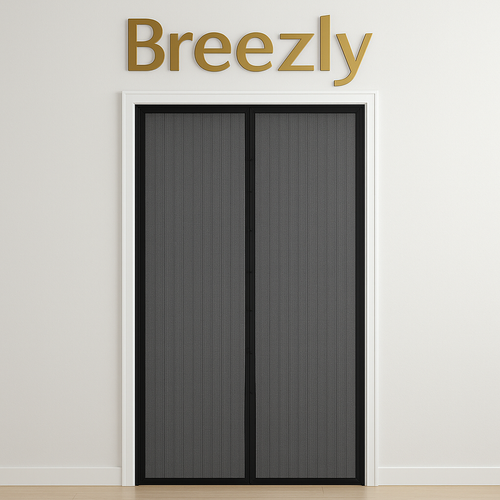 Breezly - Cortina Magnética Antimosquitos para Puerta (1m x 2.1m)