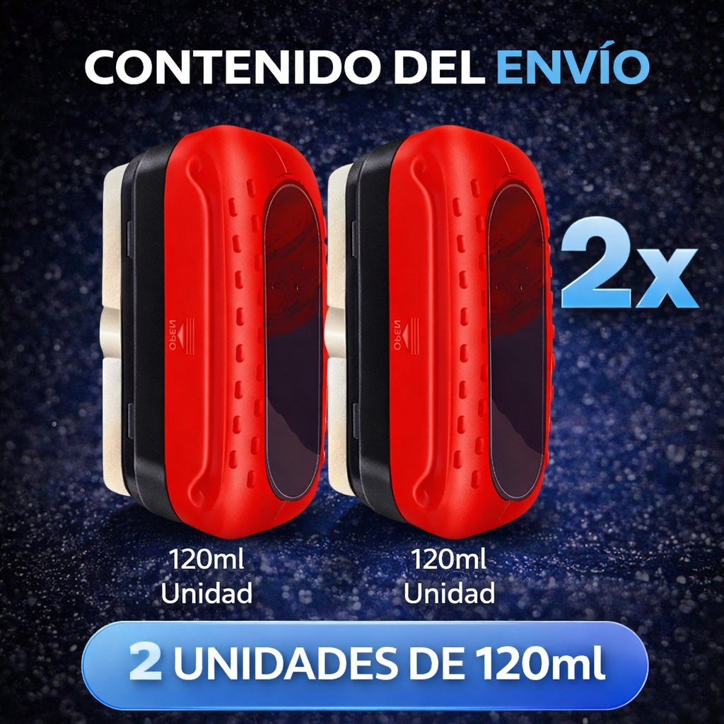 AquaShield X – 2 Limpiadores Antilluvia 120mL