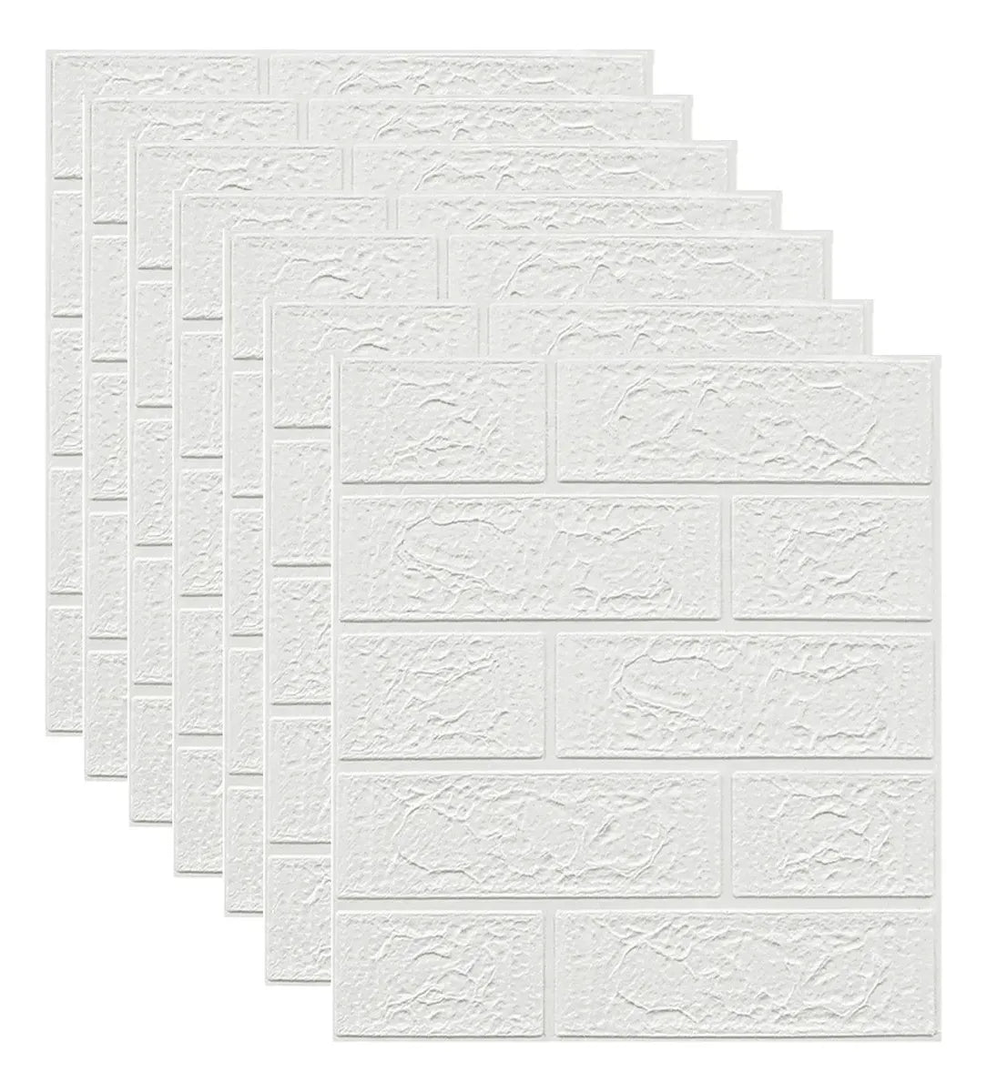 EasyBrick - Paneles 3D Autoadhesivos Efecto Ladrillo (20 pzs)