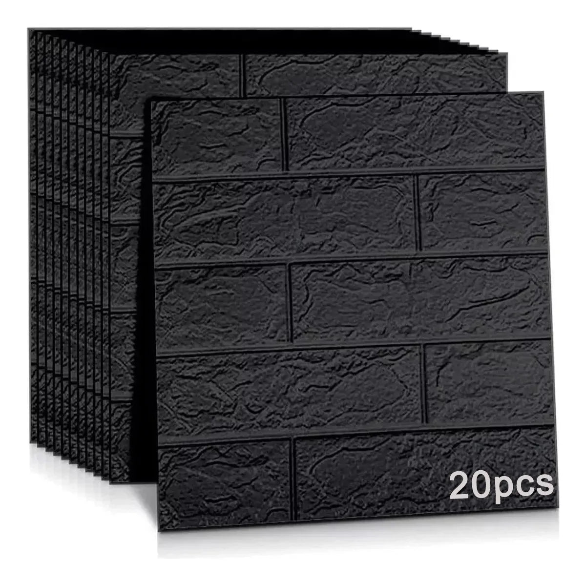 EasyBrick - Paneles 3D Autoadhesivos Efecto Ladrillo (20 pzs)